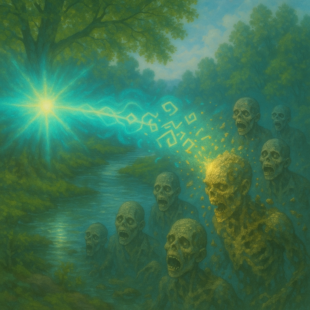 LIGHT LANGUAGE FOR CLEANING ZOOMBIE ENERGIES